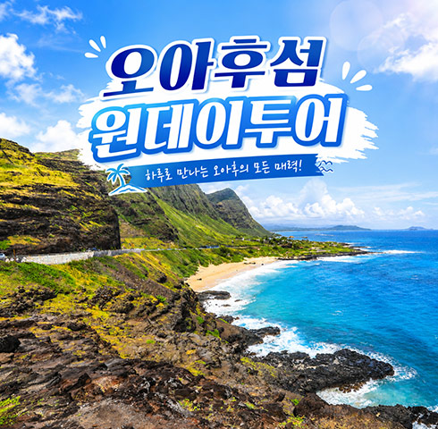 오아후섬 원데이 일주 당일 투어